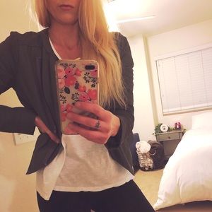 Cupcakes and Cashmere Kassie Leather Jacket